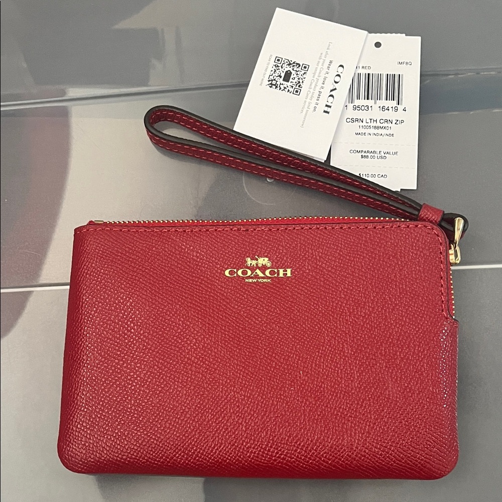 Coach Wristlet IM/1941 RED